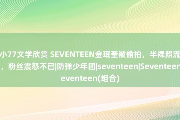 小77文学欣赏 SEVENTEEN金珉奎被偷拍，半裸照流传收罗，粉丝震怒不已|防弹少年团|seventeen|Seventeen(组合)